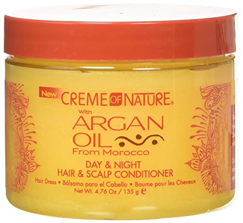 Creme of Nature Argan Oil From Morocco Day Night Hair Scalp Conditioner Hair - Thumbnail 3