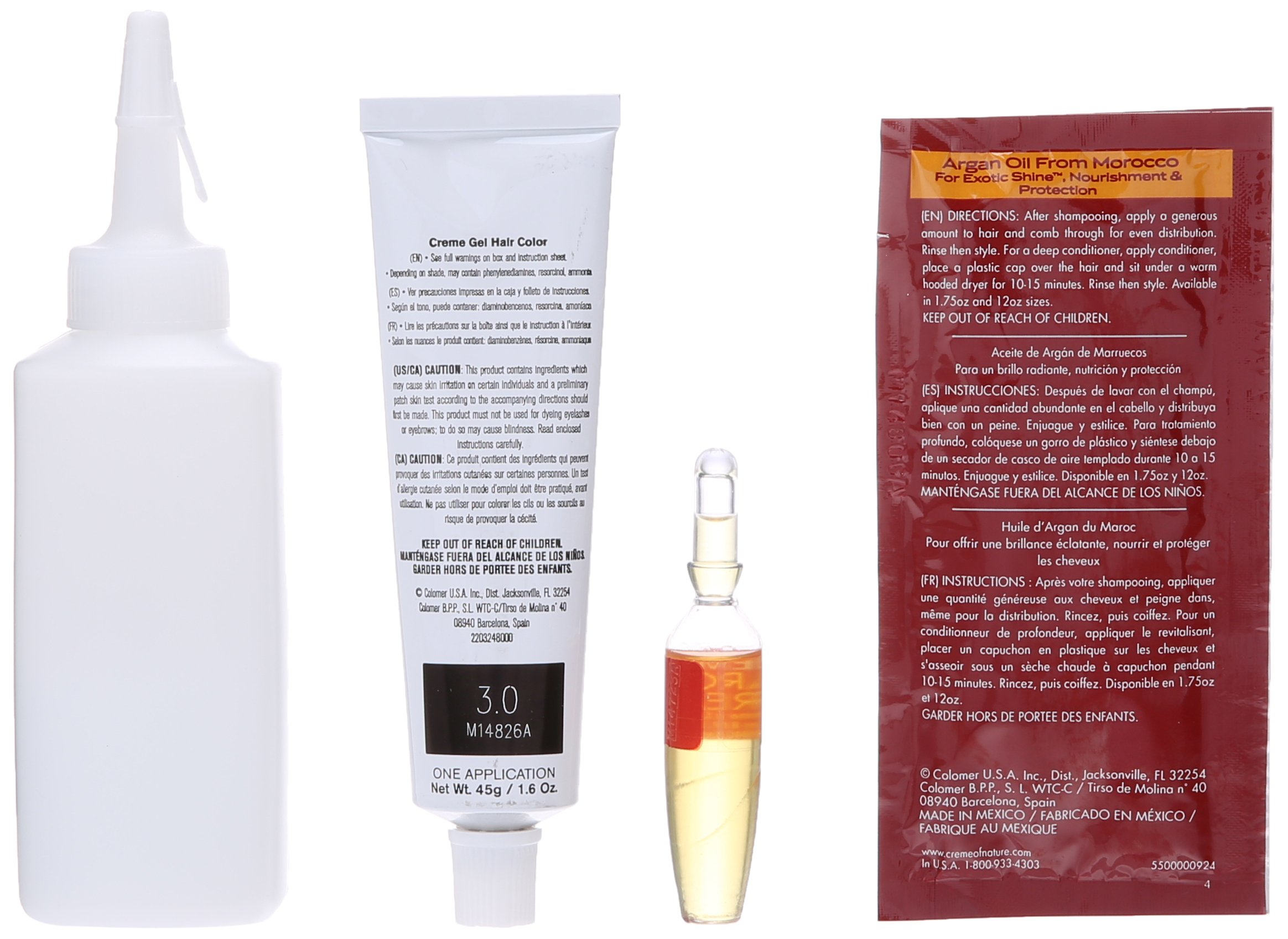 Creme of Nature Exotic Shine Hair Color With Argan Oil From Morocco 3.0 Soft