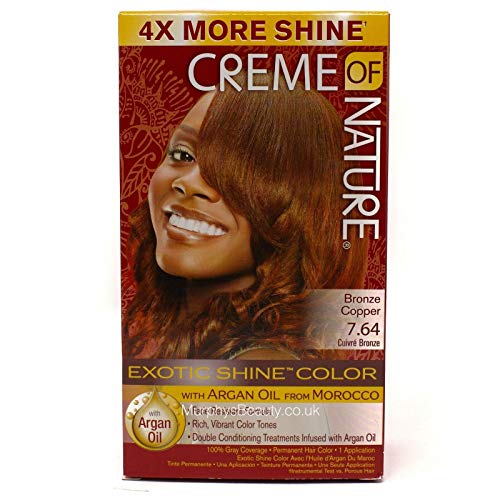 Creme of Nature Nourishing Permanent Hair Color: 6.4 Bronze Copper - Thumbnail 2