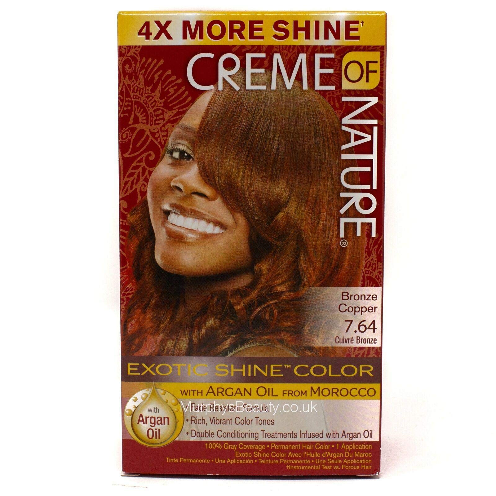 Creme of Nature Nourishing Permanent Hair Color: 6.4 Bronze Copper