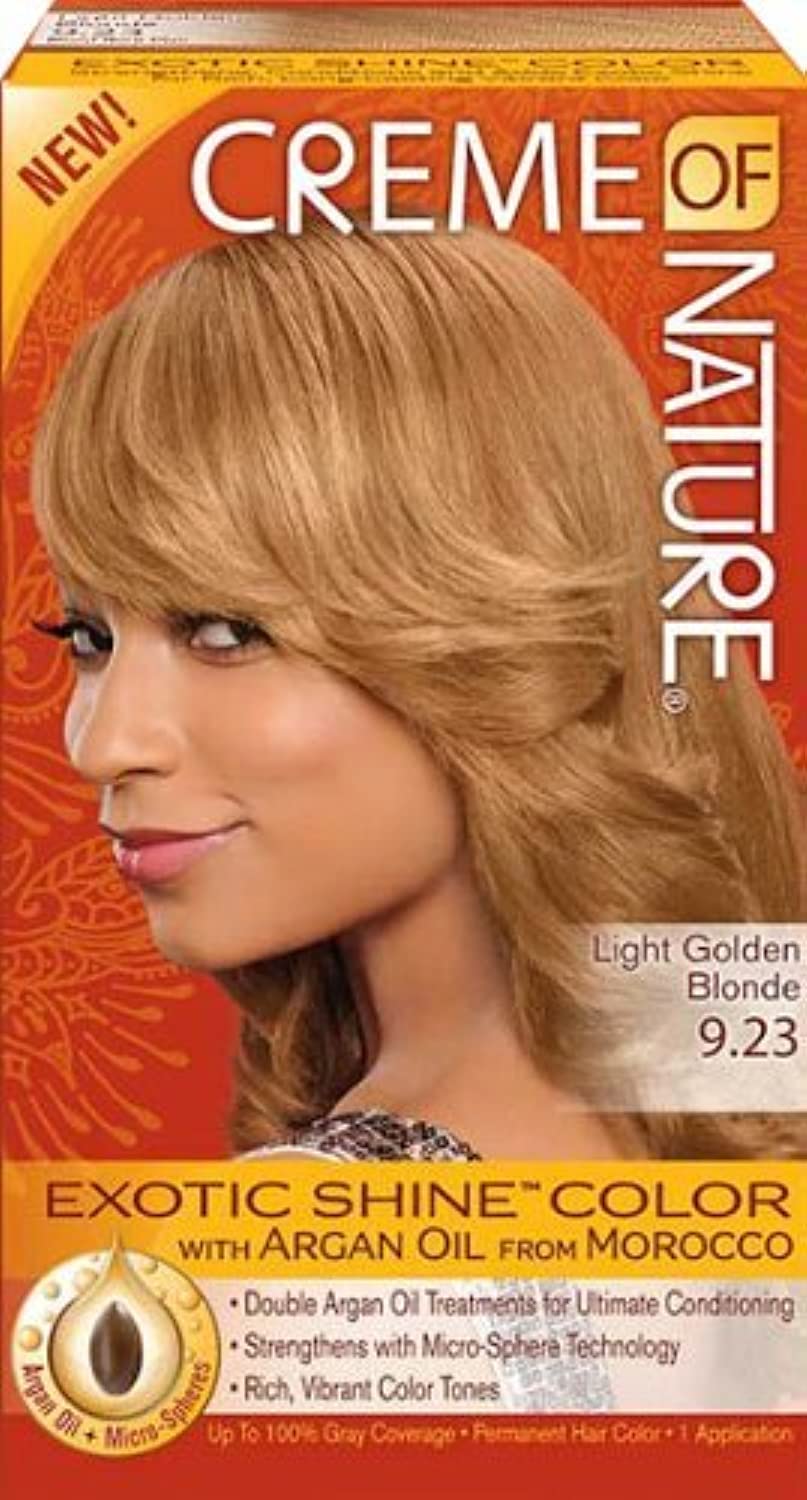 Creme of Nature Exotic Shine Hair Color With Argan Oil From Morocco 9.23 Light - Thumbnail 2