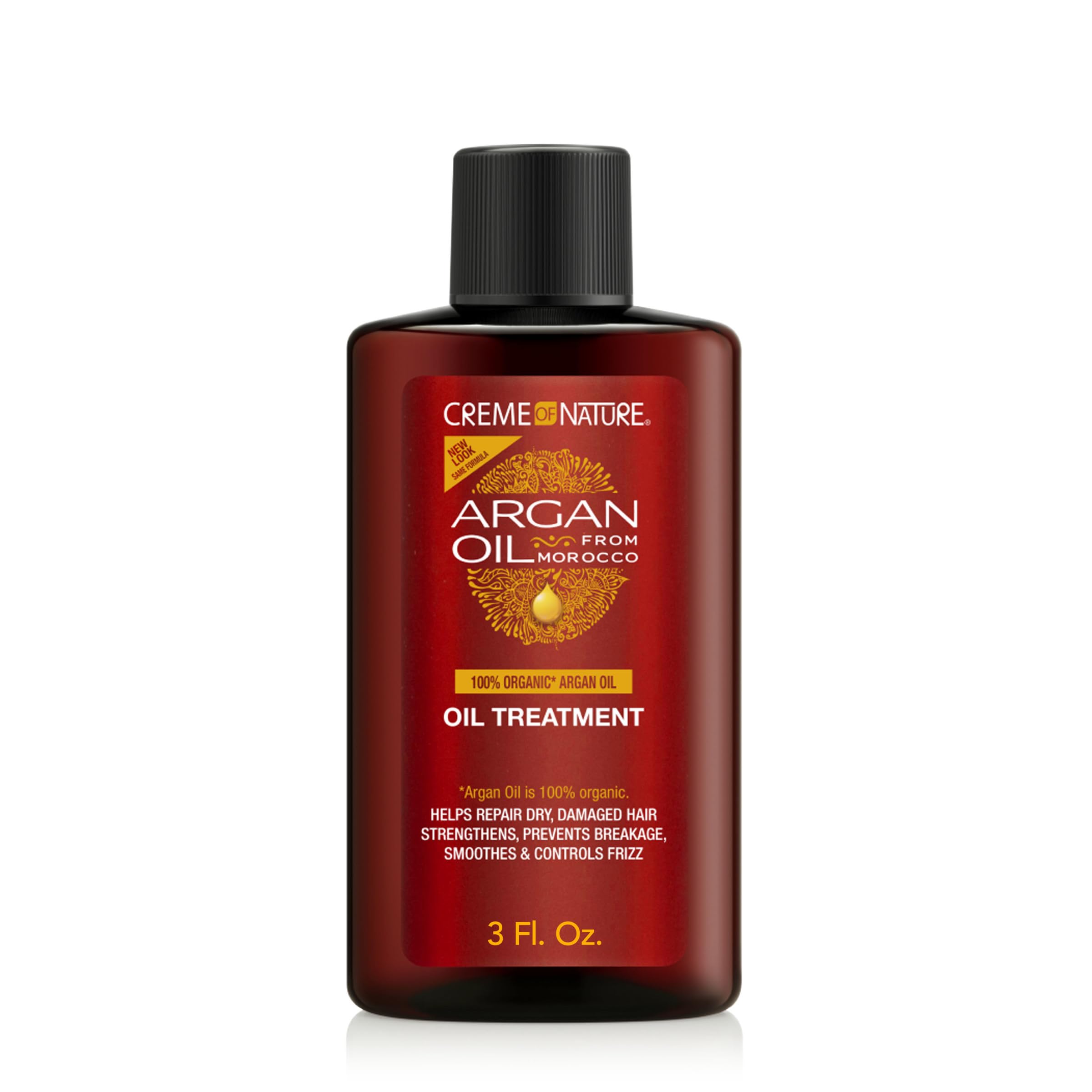 Creme of Nature Argan Oil Treatment Adds Shine Smooths Frizz Strengthens and