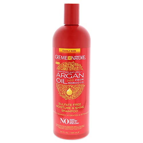 Creme of Nature Professional Argan Oil Moisture and Shine Shampoo 20 oz - Thumbnail 3