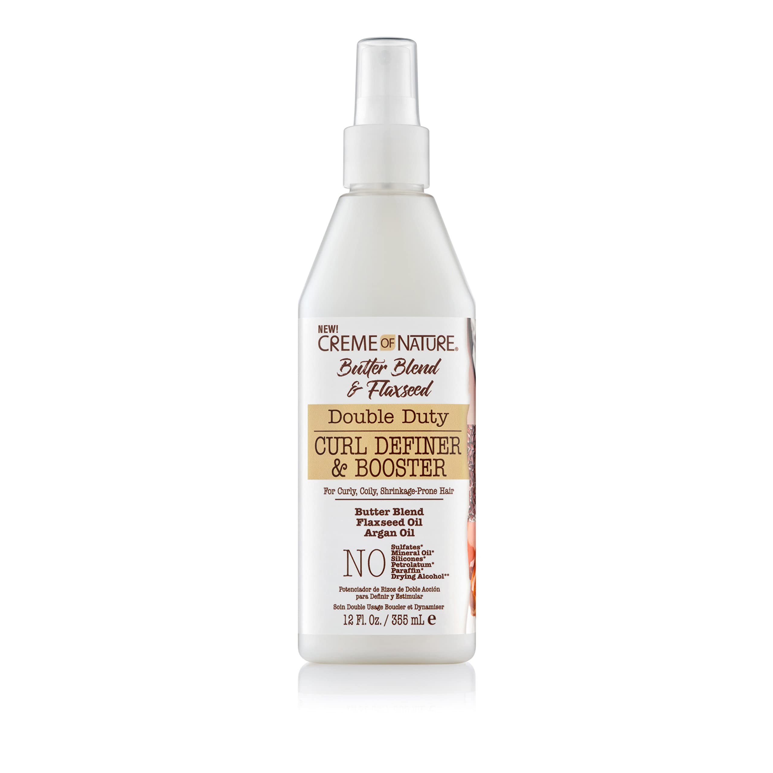 Creme of Nature Double Duty Curl Definer and Booster With Butter Blend Flaxseed