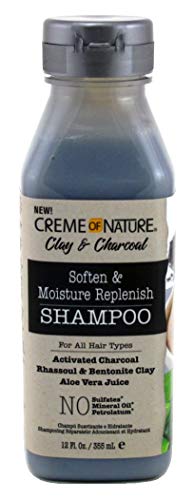 Creme of Nature Clay and Charcoal Shampoo 355 ml (12 oz) - Thumbnail 2