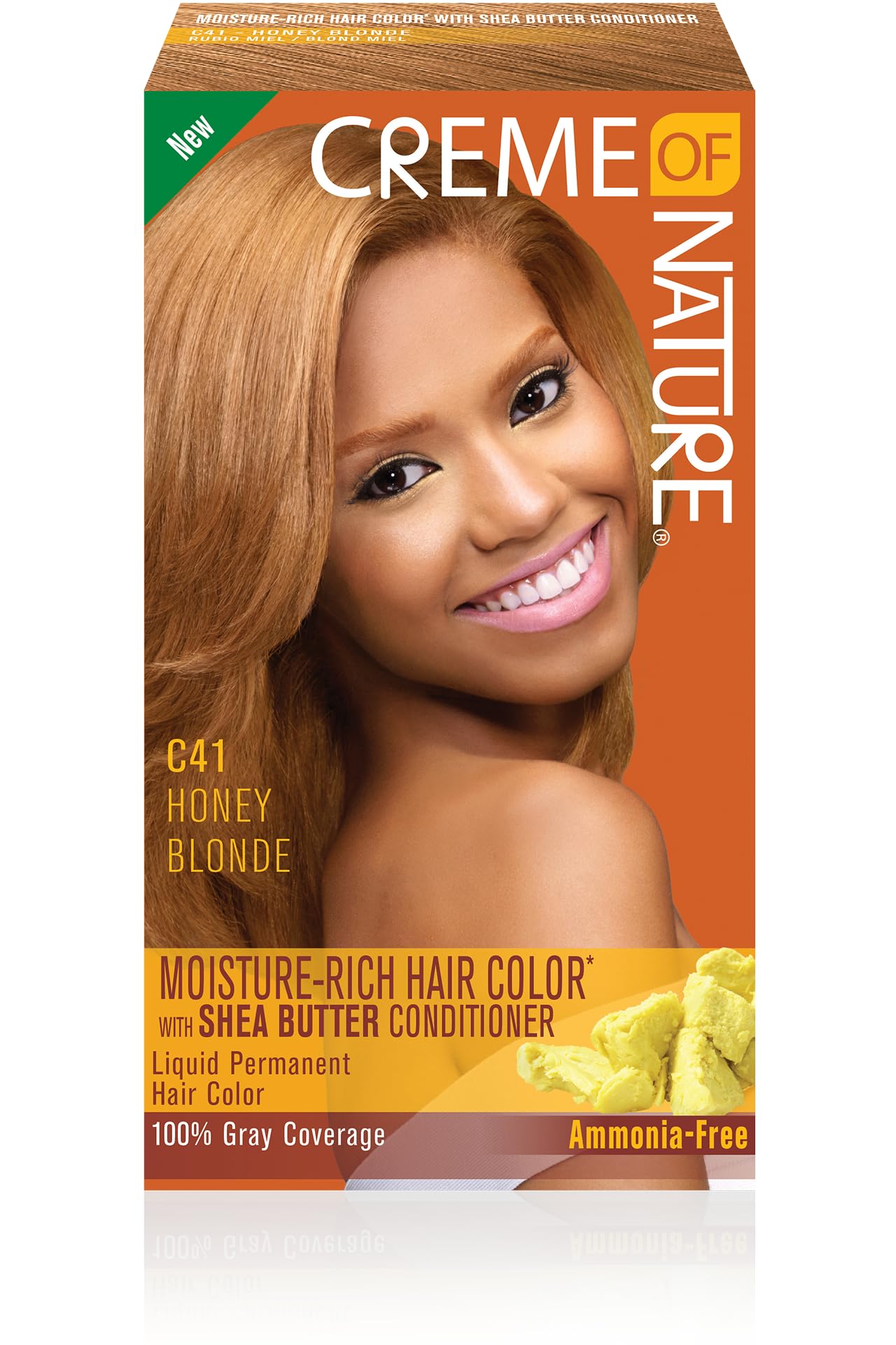 Creme of Nature Moisture Rich Hair Color Kit C41 Honey Blonde 1 Application