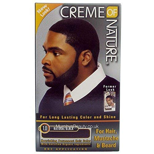 Cream of Nature Hair Colour for Mustaches Beard Natural Black By Cream of - Thumbnail 2