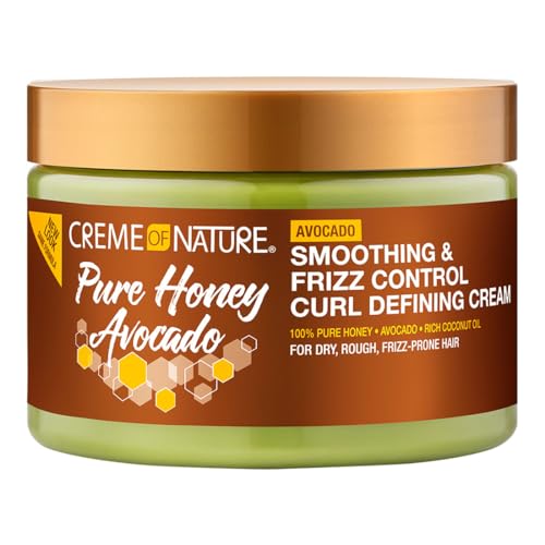 Creme of Nature Pure Honey Define Hair Food Smoothing Frizz Control Curl - Thumbnail 3