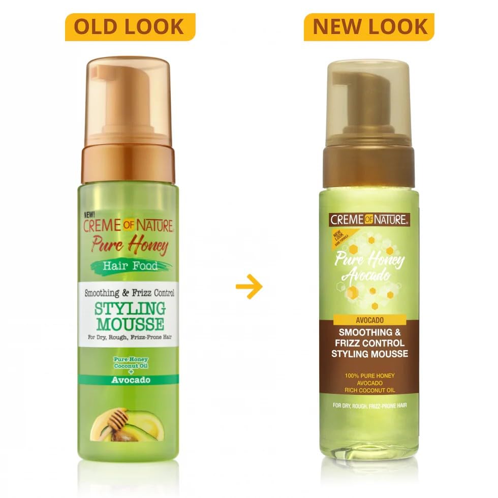 Creme of Nature Pure Honey Define Hair Food Smoothing Frizz Control Styling - Thumbnail 2