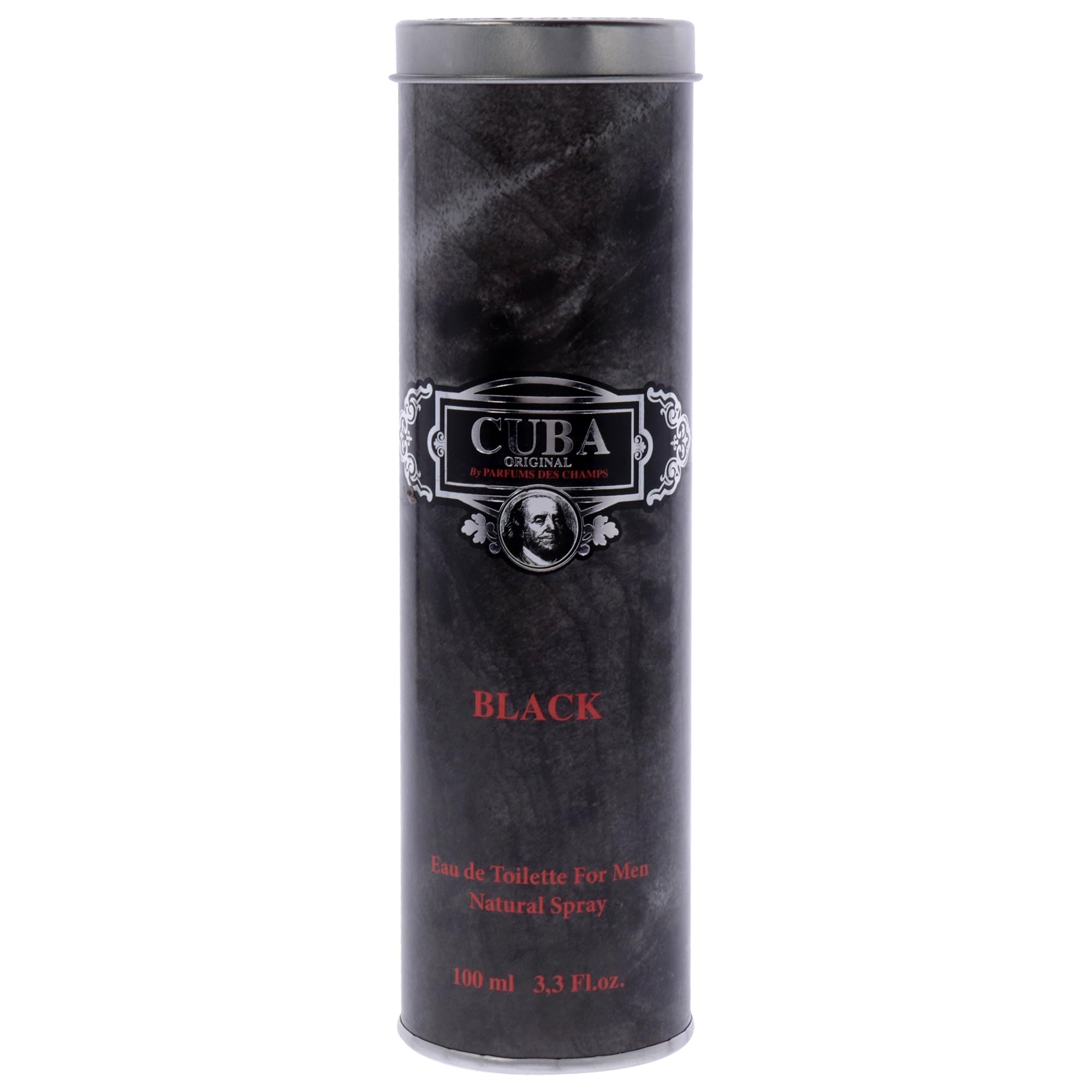 Cuba Black By Cuba Cuba Black Fragluxe For Men EDT 3.3 oz - Thumbnail 3