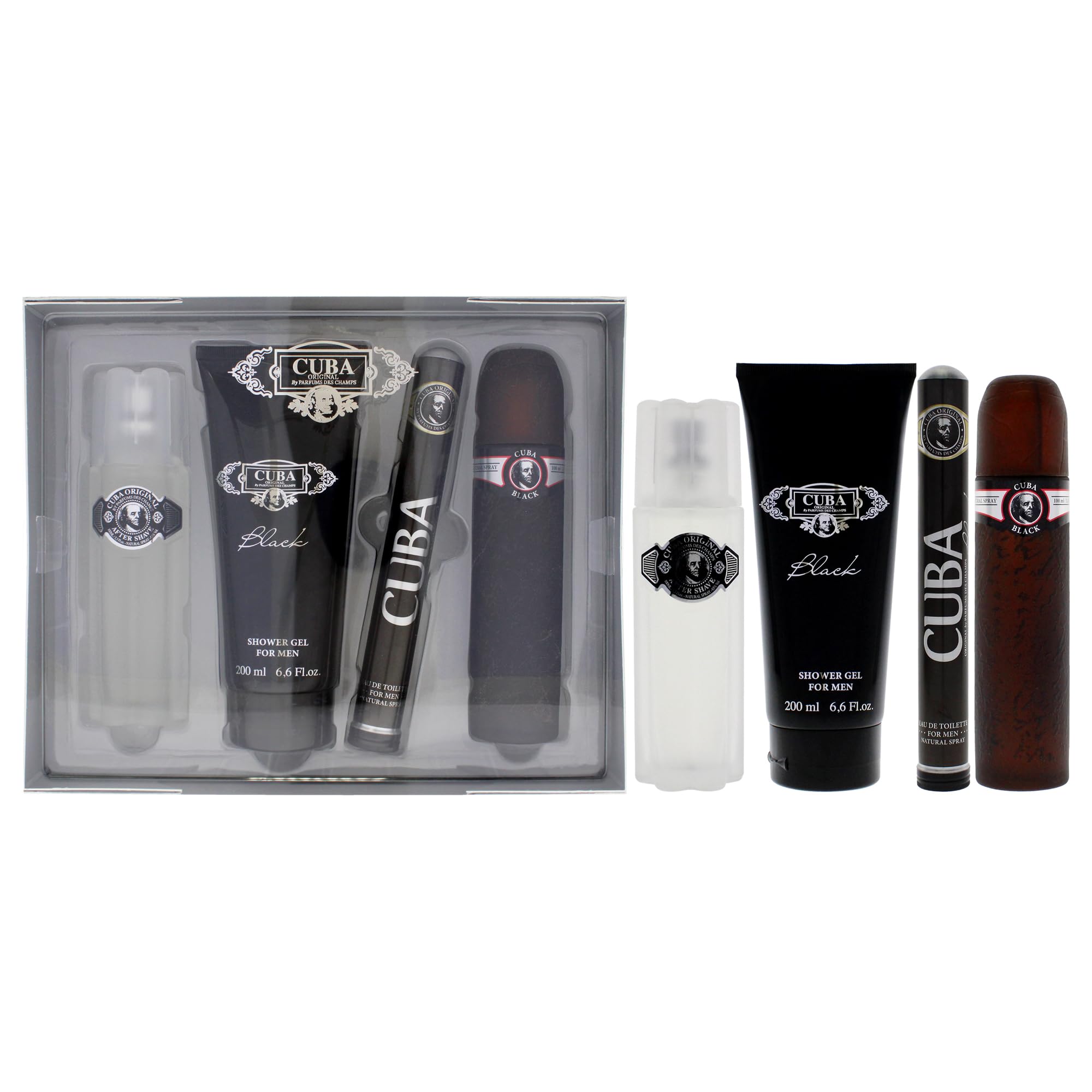 Cuba Black 4pc Set