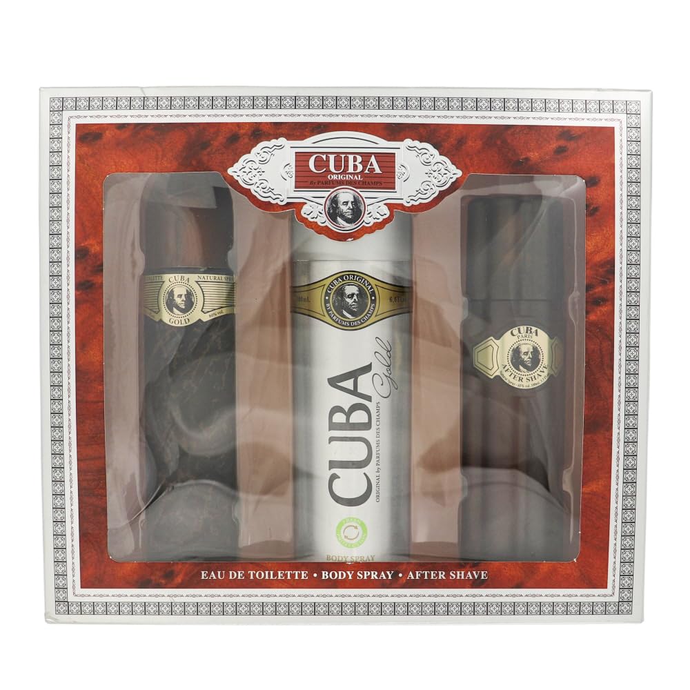 Cuba Gold 3pc Set