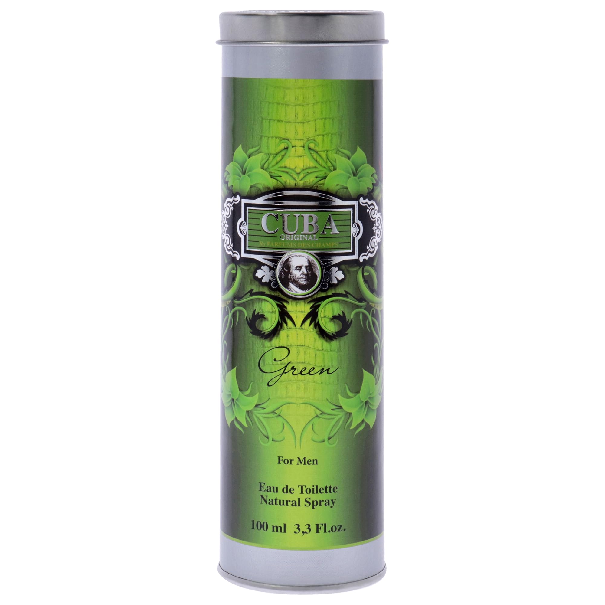 Cuba Green By Cuba For Men EDT 3.3 oz - Thumbnail 3