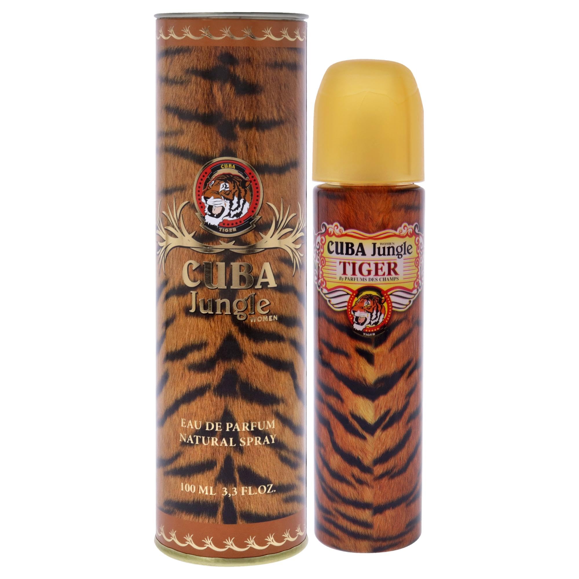 CUBA JUNGLE TIGER(W)EDP SP 3.4oz(LI FREE)