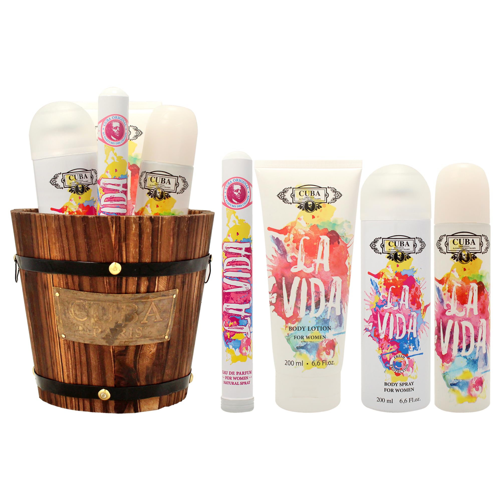 Cuba La Vida 4pc Set