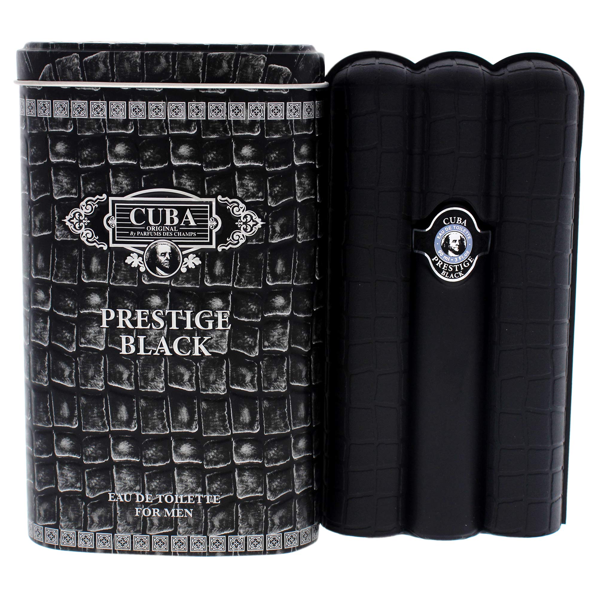 Cuba Cuba Prestige Black Men EDT 3 oz
