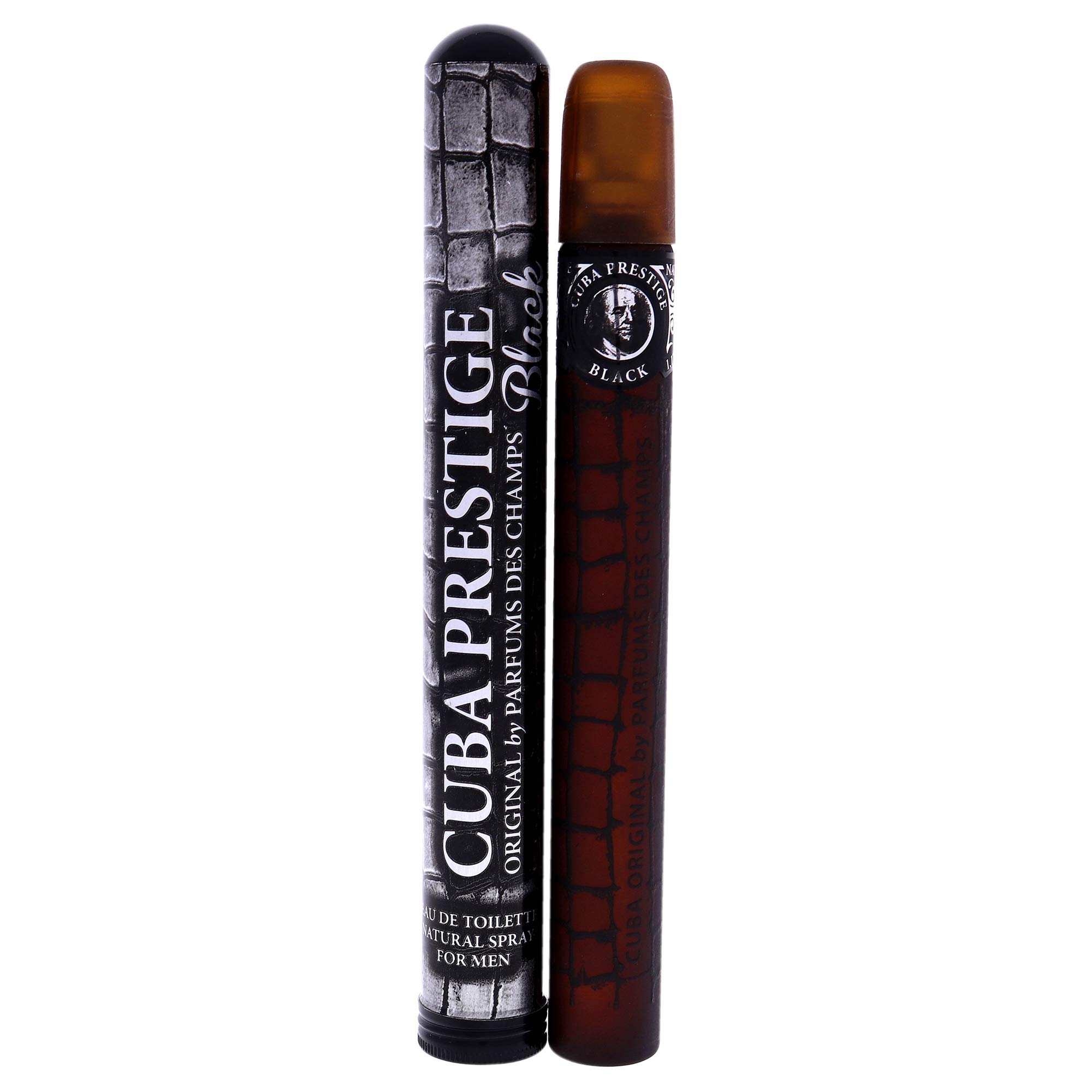 CUBA PRESTIGE BLACK(M)EDT SP 1.17oz(LI FREE)
