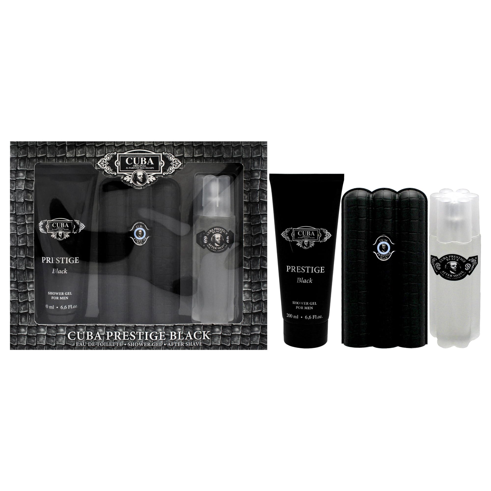 Cuba Prestige Black 3pc ) Set