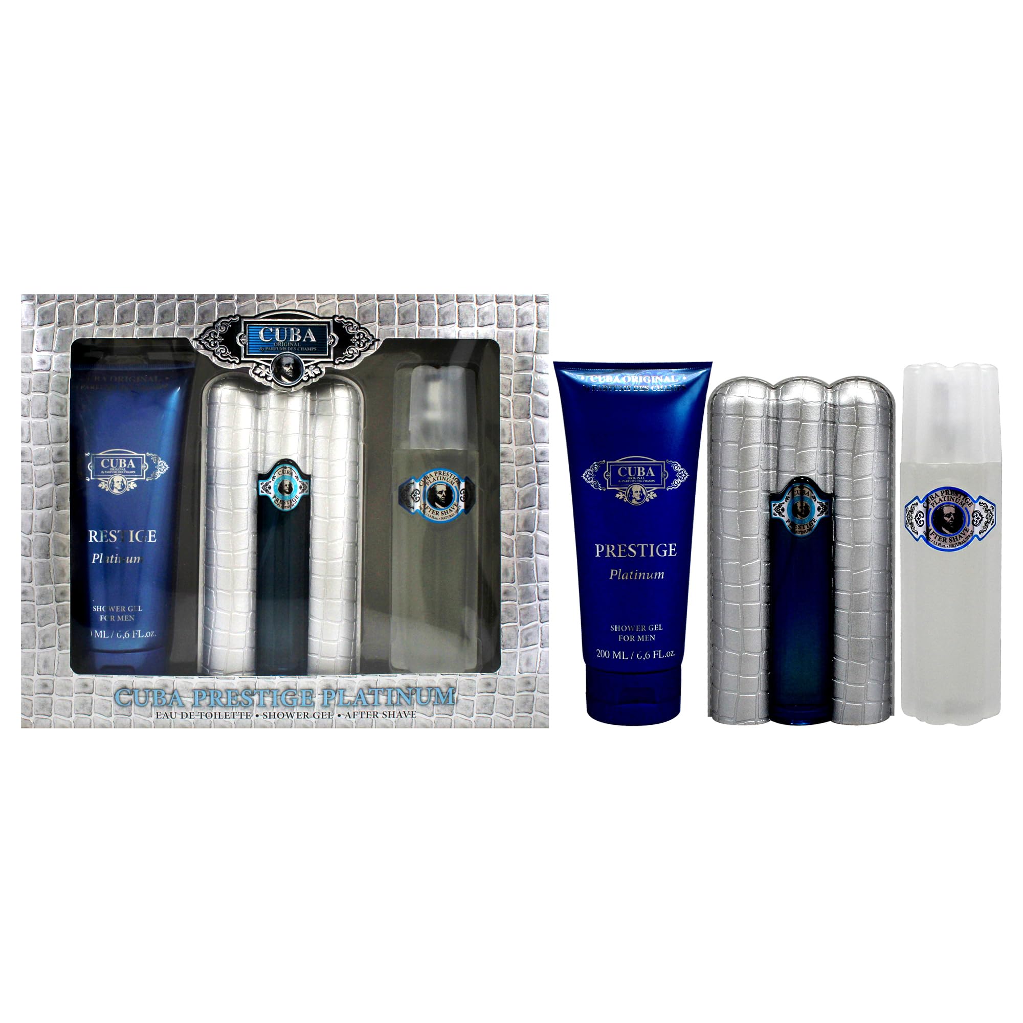 Cuba Prestige Platinum 3pc Set
