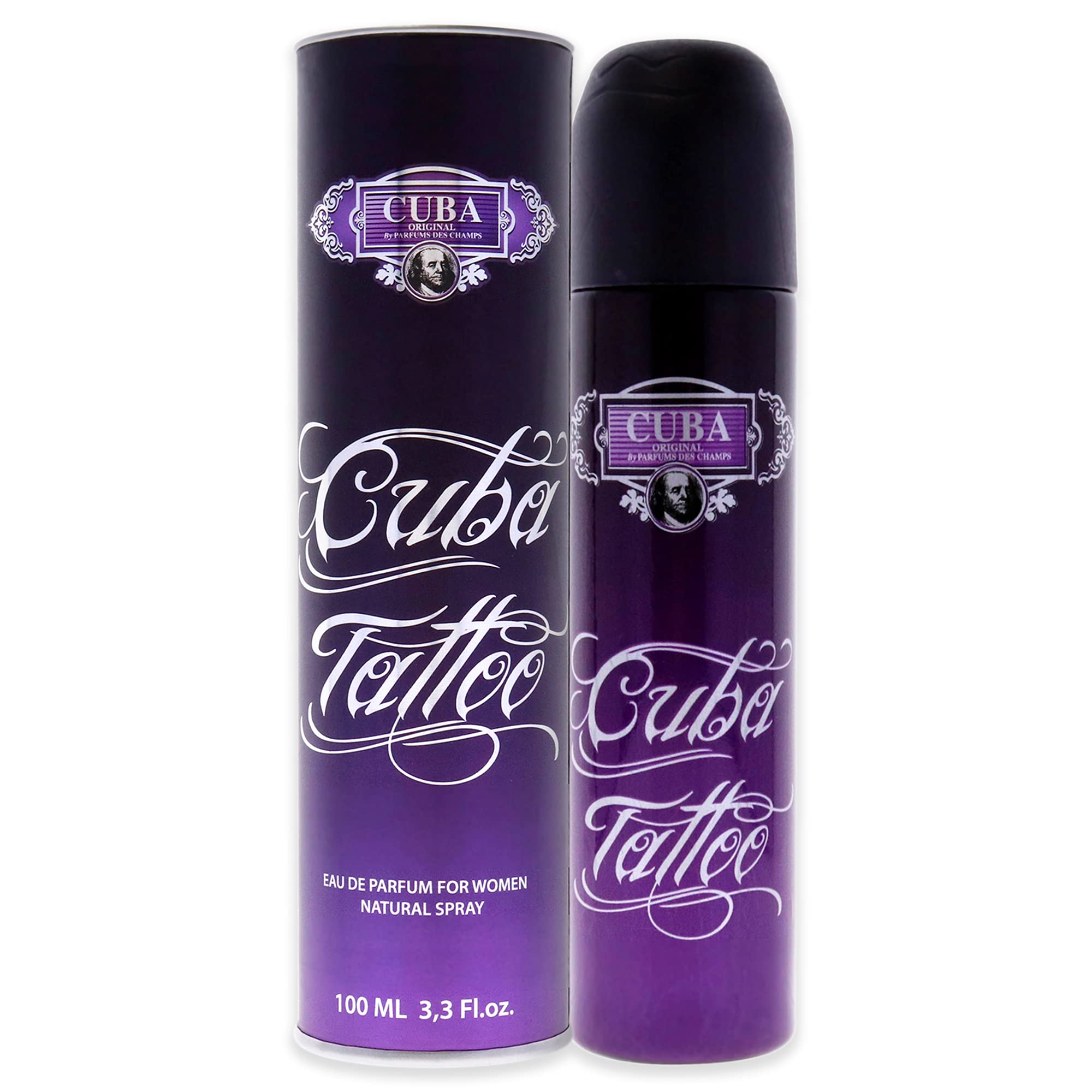 CUBA TATOO(W)EDP SP 3.4oz(LI FREE)