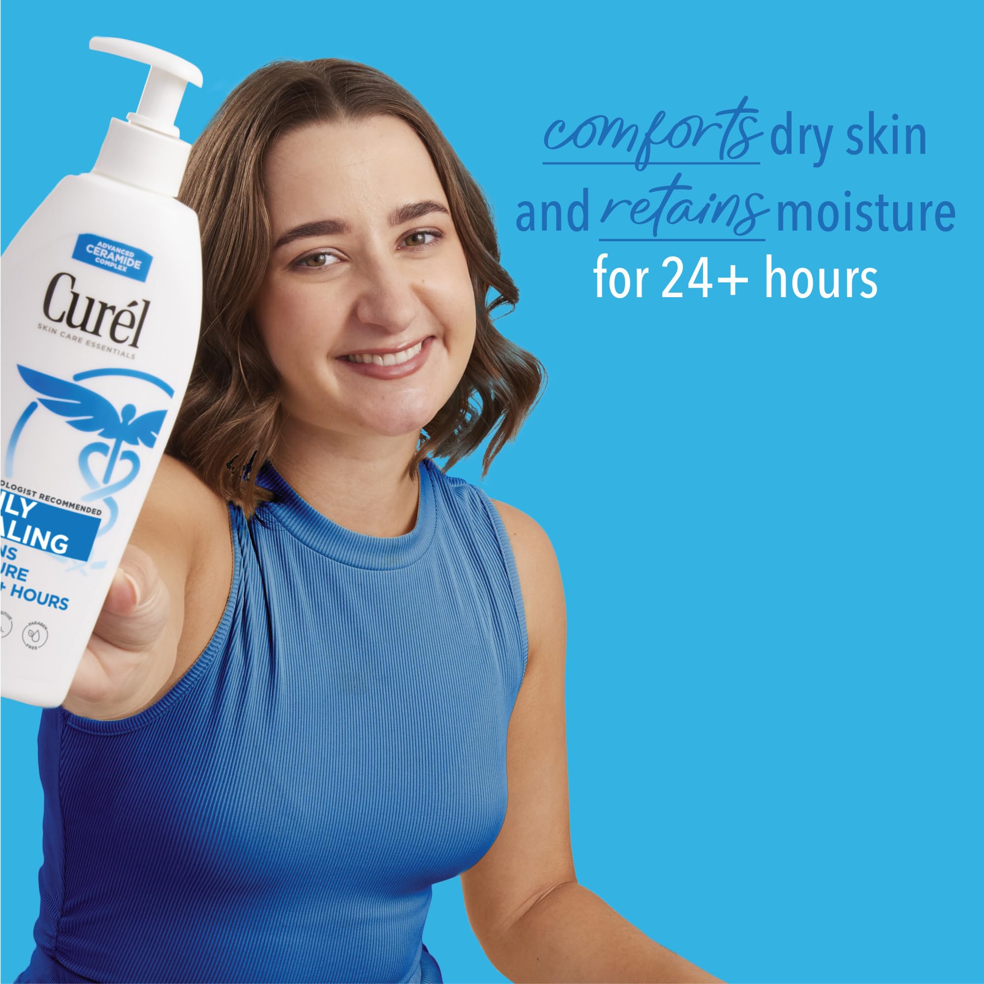 Curel Daily Healing Body Lotion for Dry Skin Dermatologist Recommended - Thumbnail 2