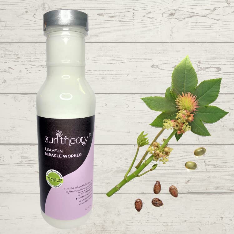 Curl Theory Moisture Collection Leave In Miracle Worker Moisturizes/detangles - Thumbnail 3