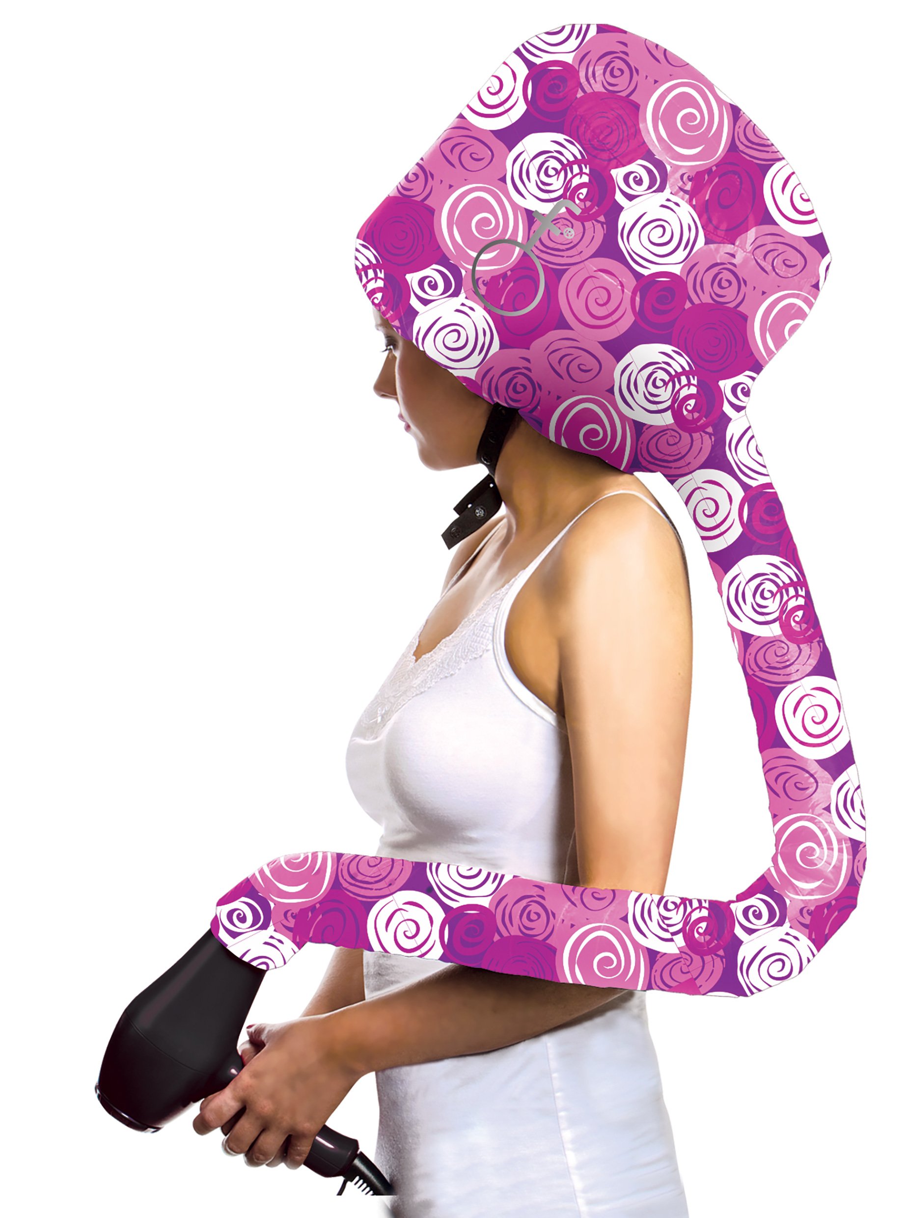 Bonnet Hair Dryer Attachment Hair Flair Deluxe Softhood - Thumbnail 2