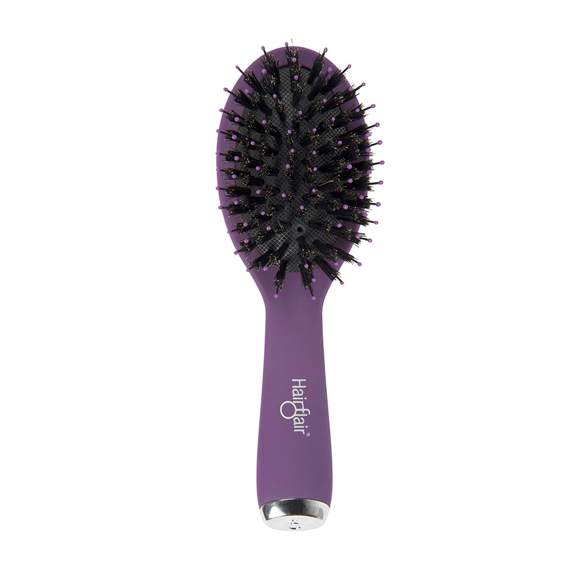 Hairflair Style Shine Styling Brush • Small Oval • No Breakage All Hair Types •