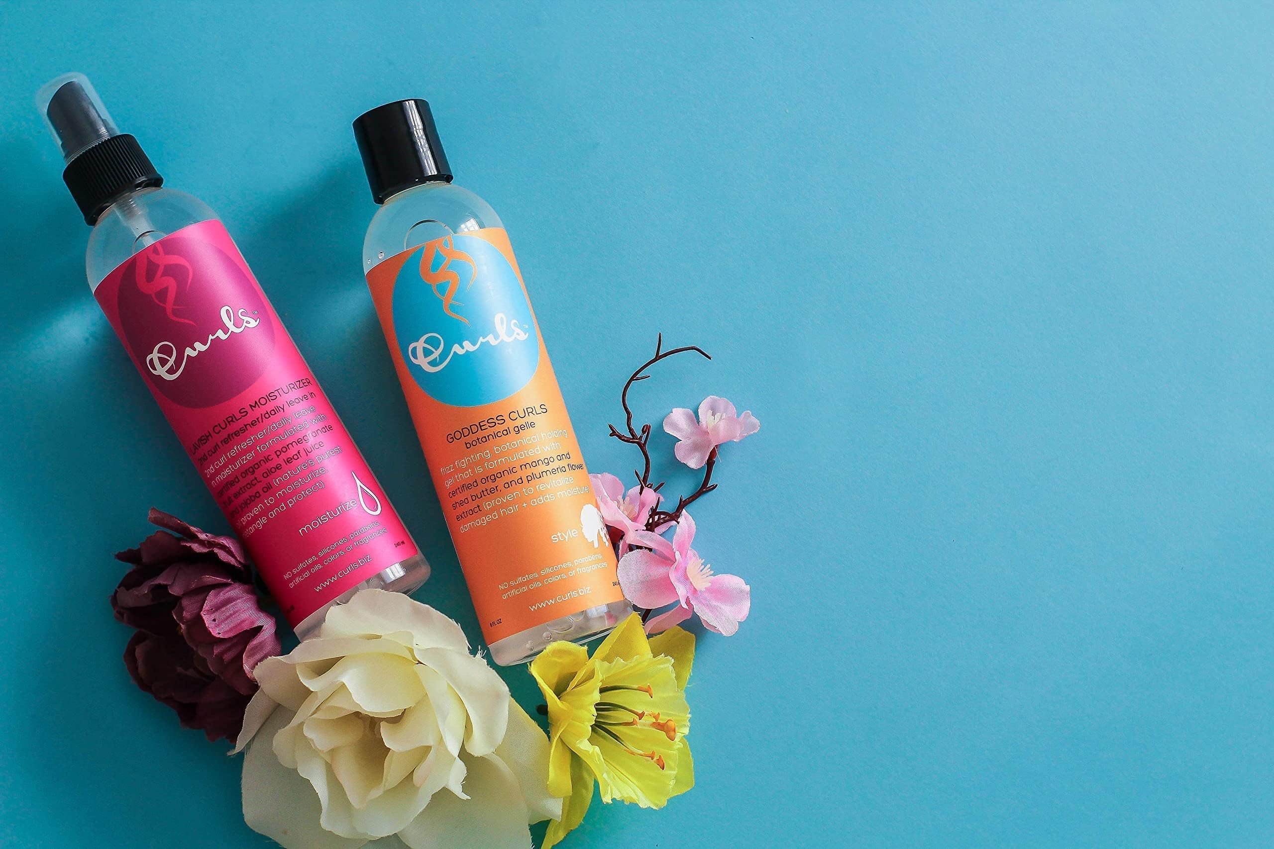 Curls Goddess Botanical Gel Fights Frizz Defines Great for Humid Climates Set - Thumbnail 2