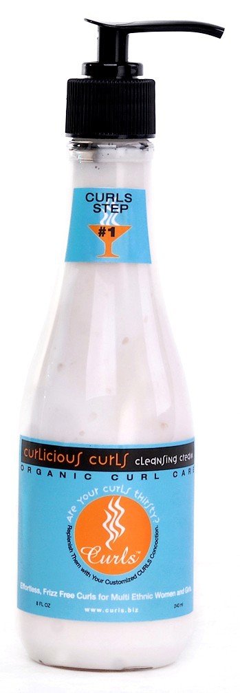 Curlicious Curls Cleansing Cream. Sulfate Free Cleanser