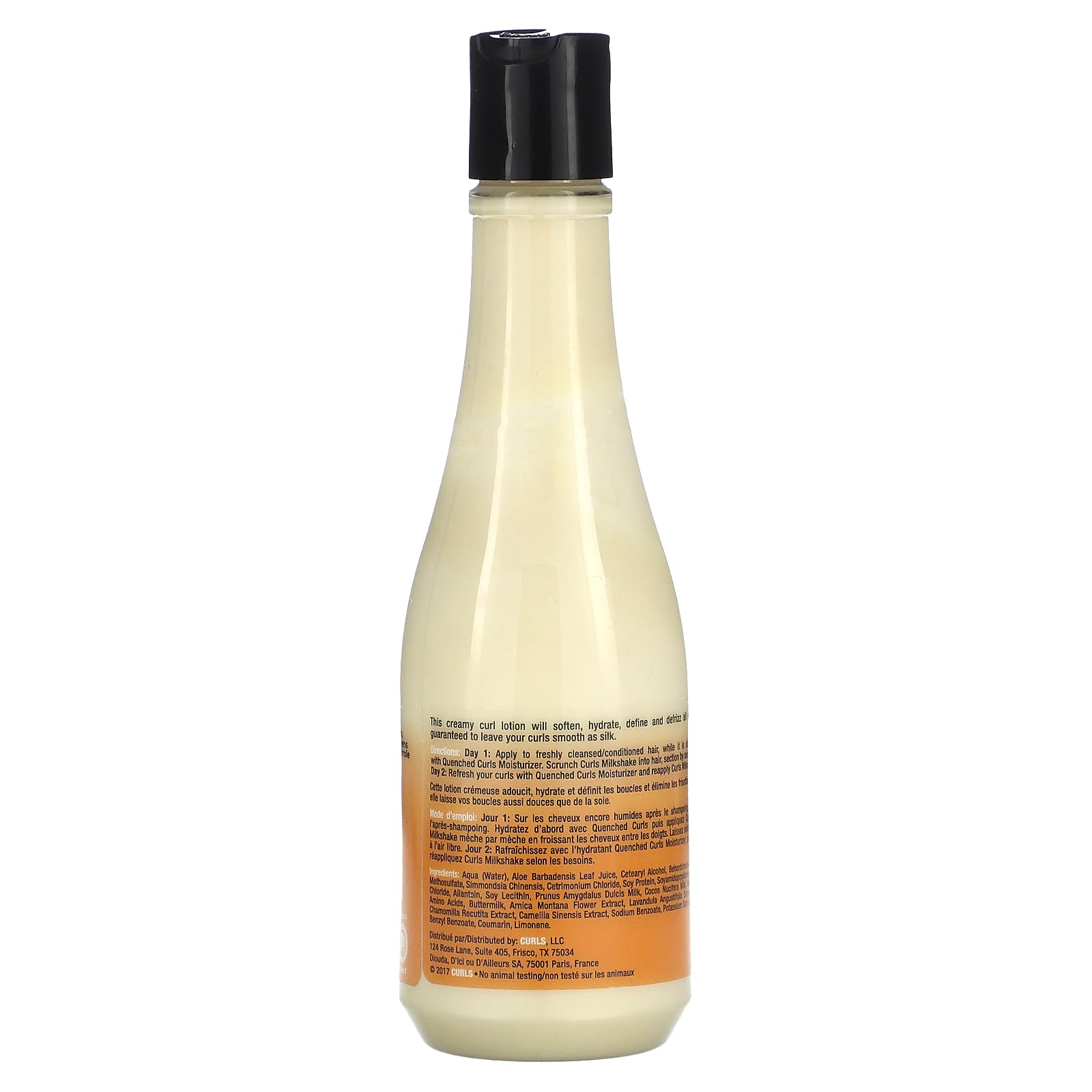 Curls Milkshake Light Curl Styling Lotion 8 oz - Thumbnail 2