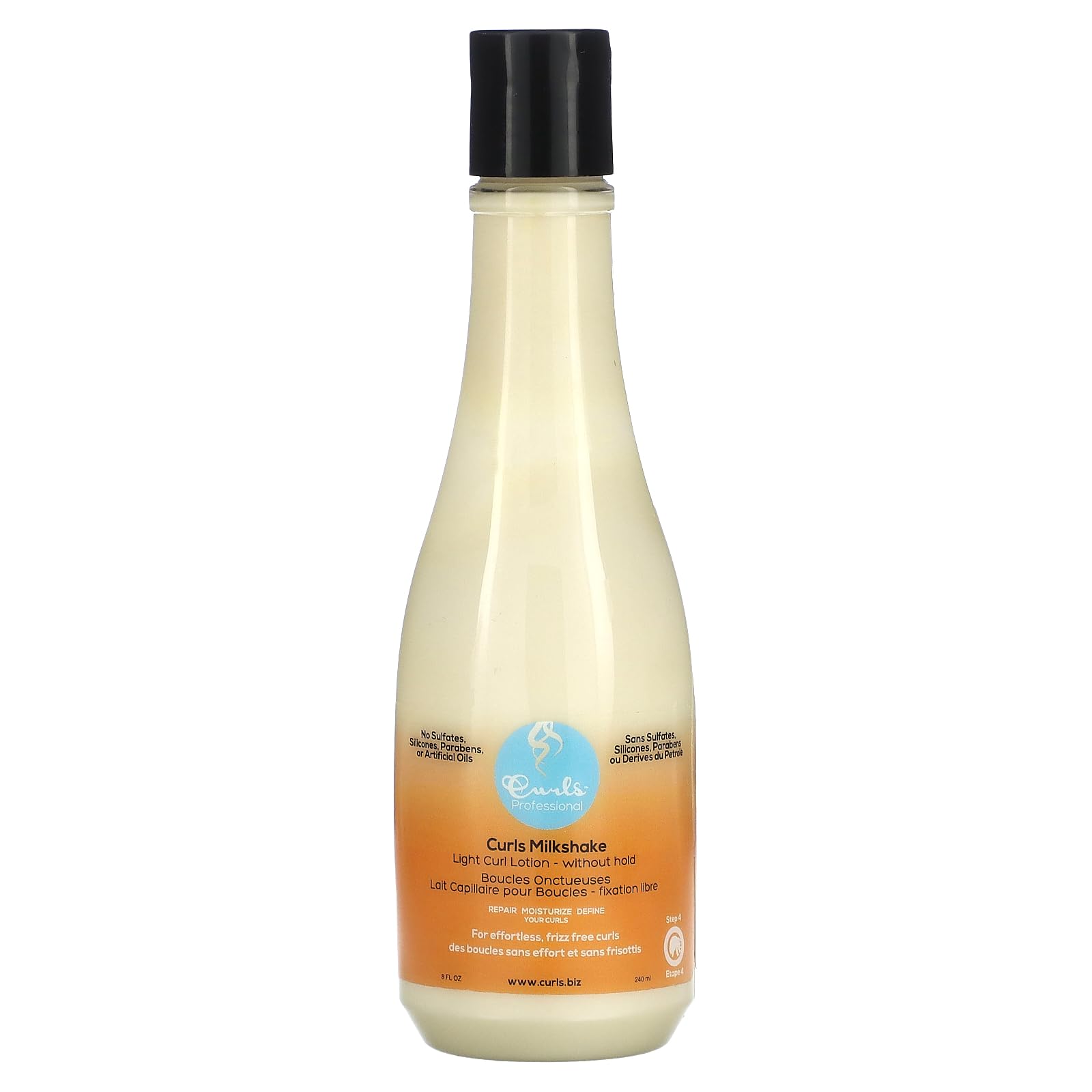 Curls Milkshake Light Curl Styling Lotion 8 oz
