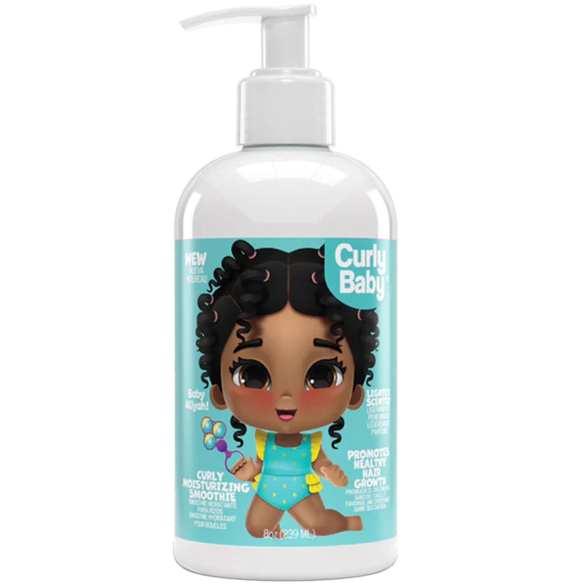 Curlybaby Curly Moisturizing Smoothie Leave In Moisturizer Conditioner for