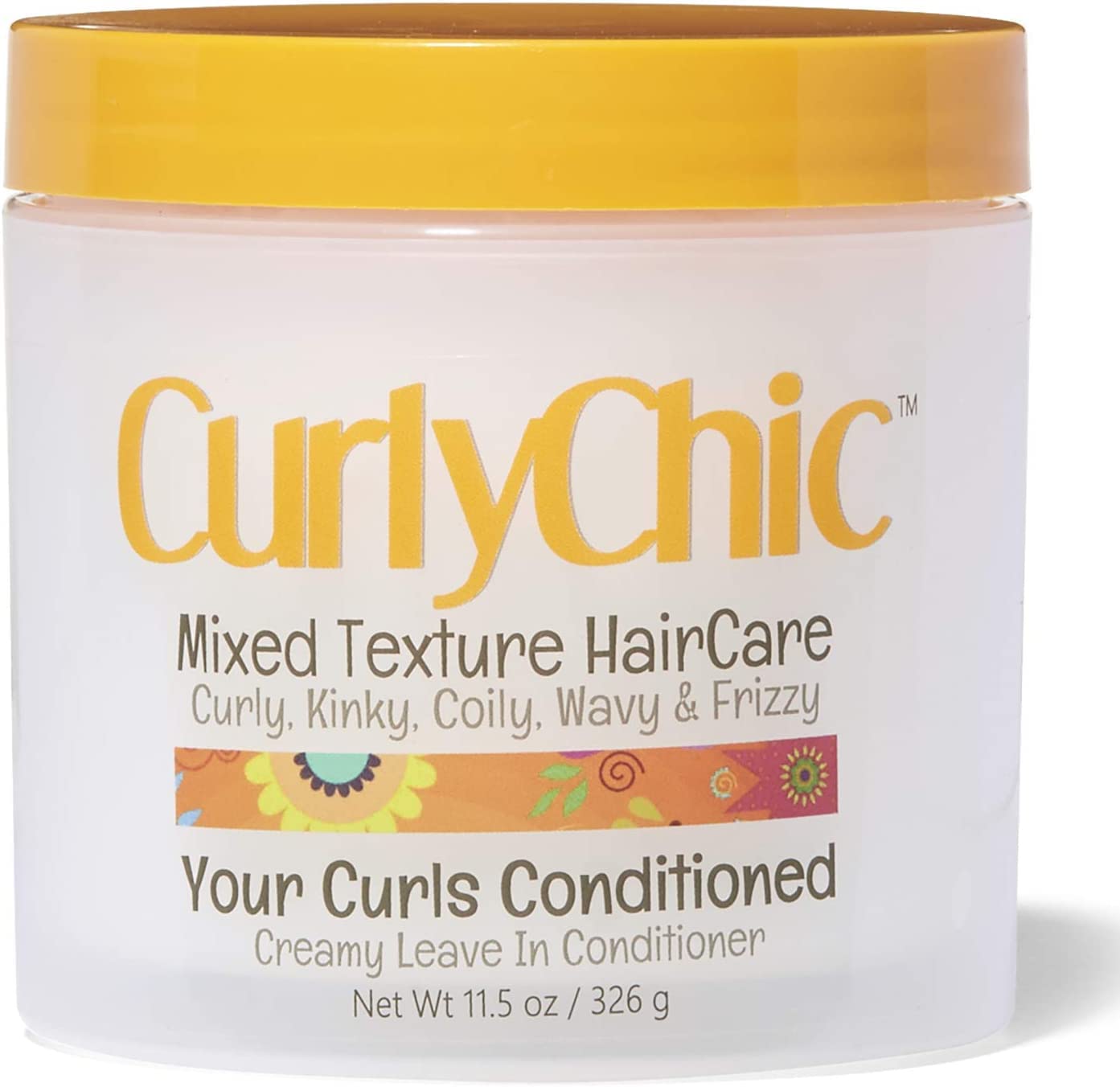 Curly Chic Your Curls Conditioned Creamy Leave In Conditioner 11.5 oz - Thumbnail 2