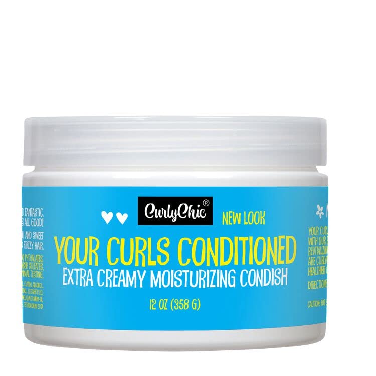 Curly Chic Your Curls Conditioned Creamy Leave In Conditioner 11.5 oz - Thumbnail 3