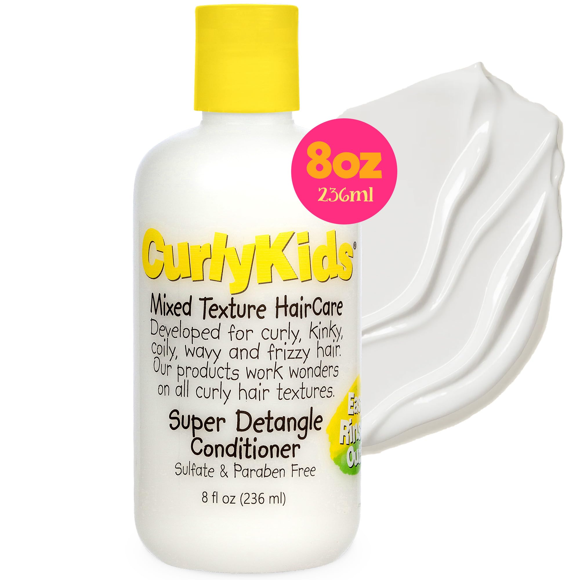 Curlykids Super Hair Detangler Conditioner | Kids Hair Conditioner for Curly