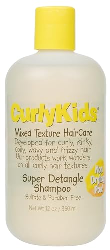 Curlykids Mixed Texture Haircare Super Detangle Shampoo 12 oz - Thumbnail 2