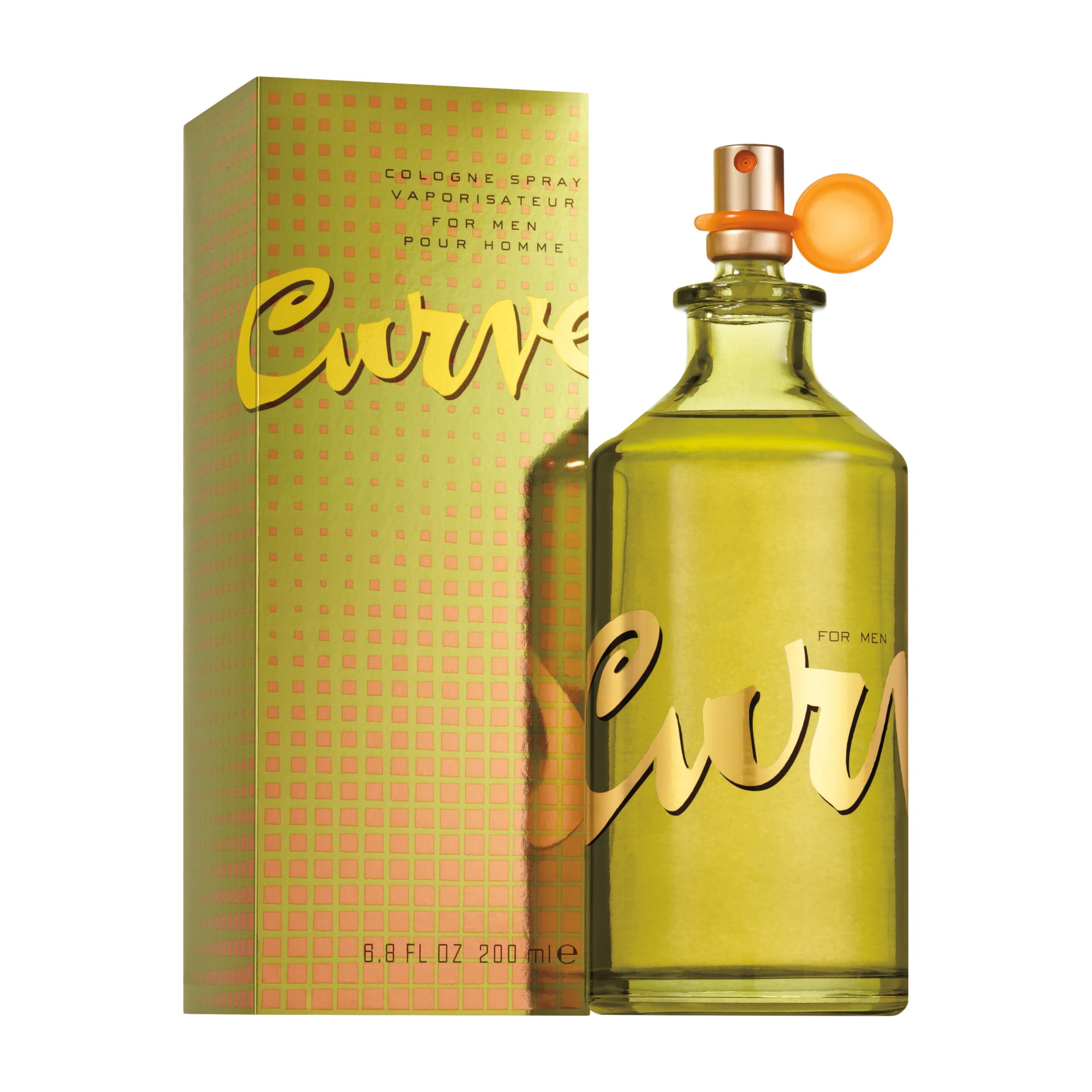 Curve Cologne Spicy Wood Magnetic Scent for Day or Night 6.8 Fl Oz For Men