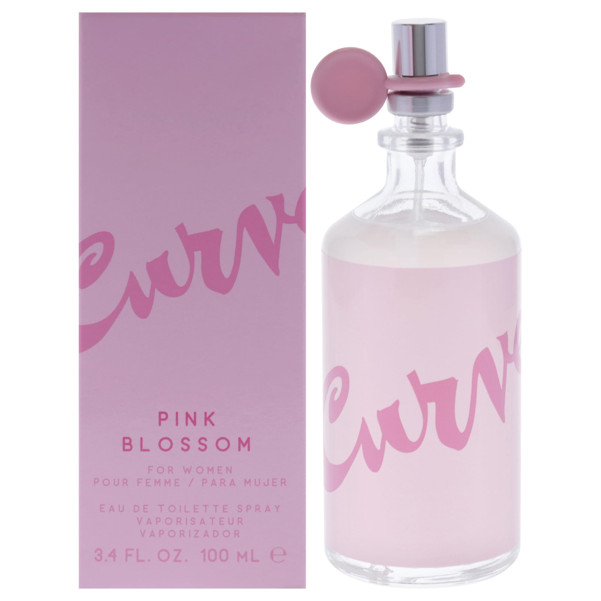 CURVE PINK BLOSSOM(W)EDT SP 3.4oz(LI FREE)