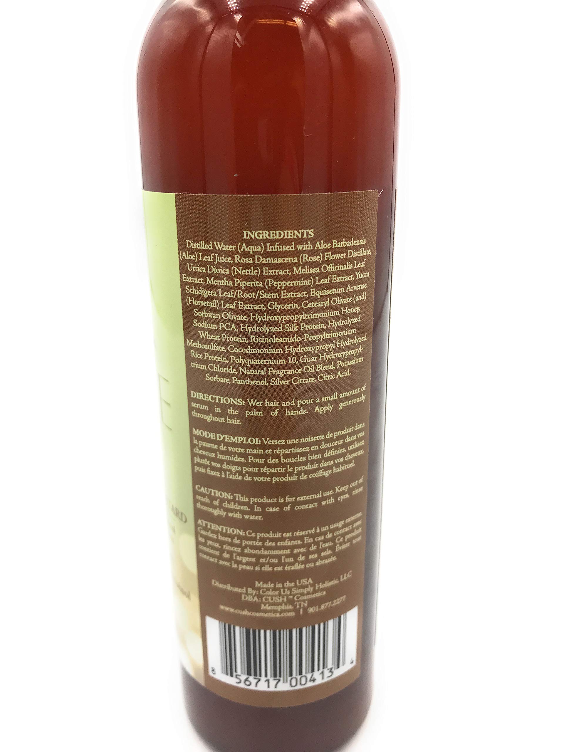 Cush Hydrate Me Aloe Honey Curl Boosting Custard 8 oz - Thumbnail 3