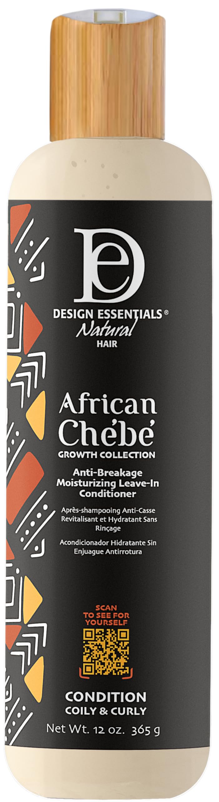 Design Essentials African Chebe Anti Breakage Moisturizing Leave In Conditioner