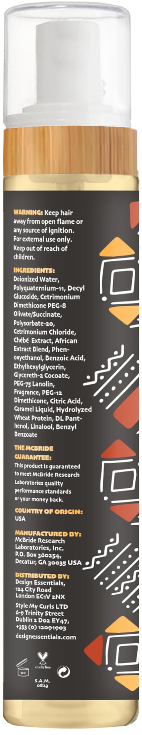 Design Essentials African Chebe Strengthening Curl Perfecting Mousse - Thumbnail 2