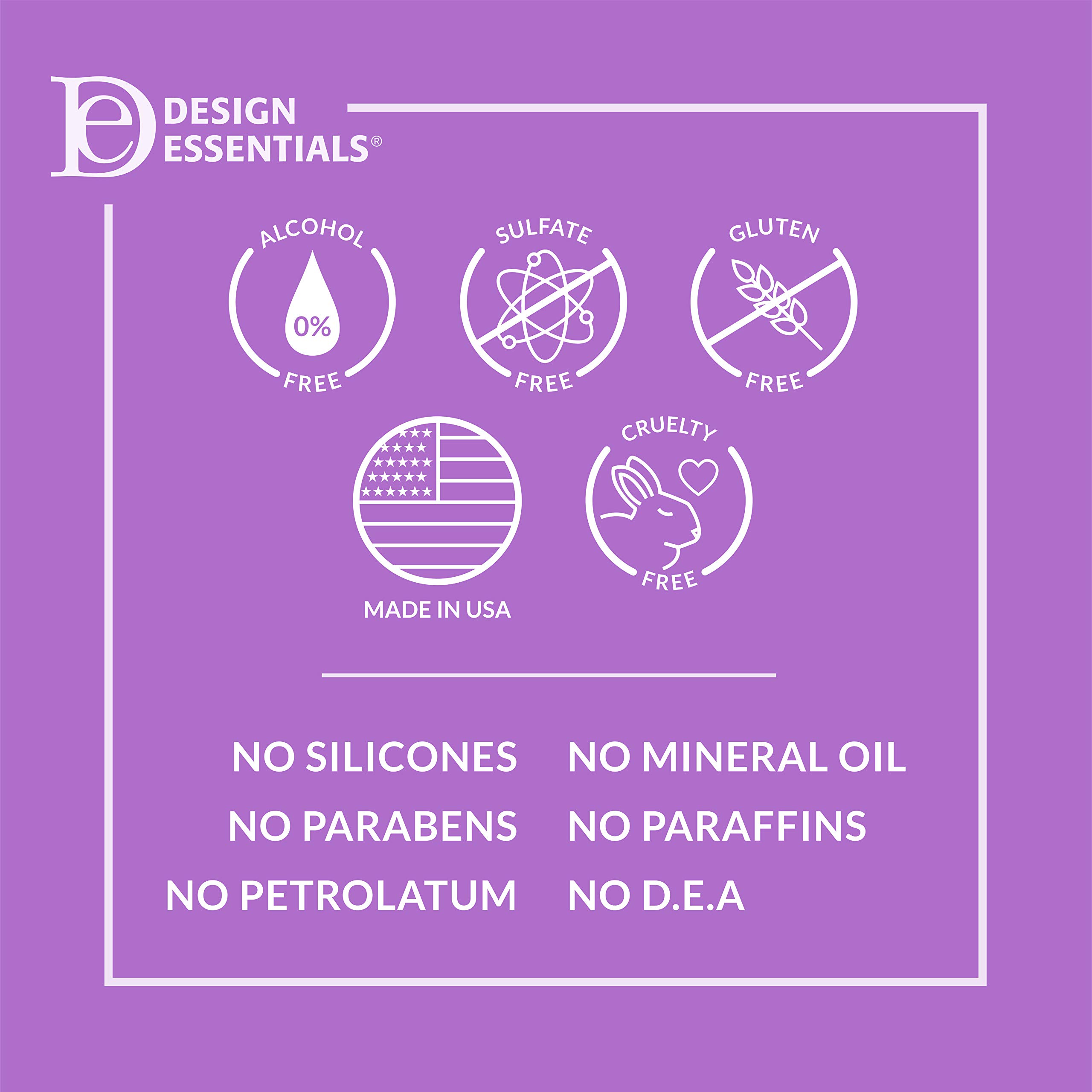 Design Essentials Agave Lavender Moisturizing Detangling Conditioner Blow Dry