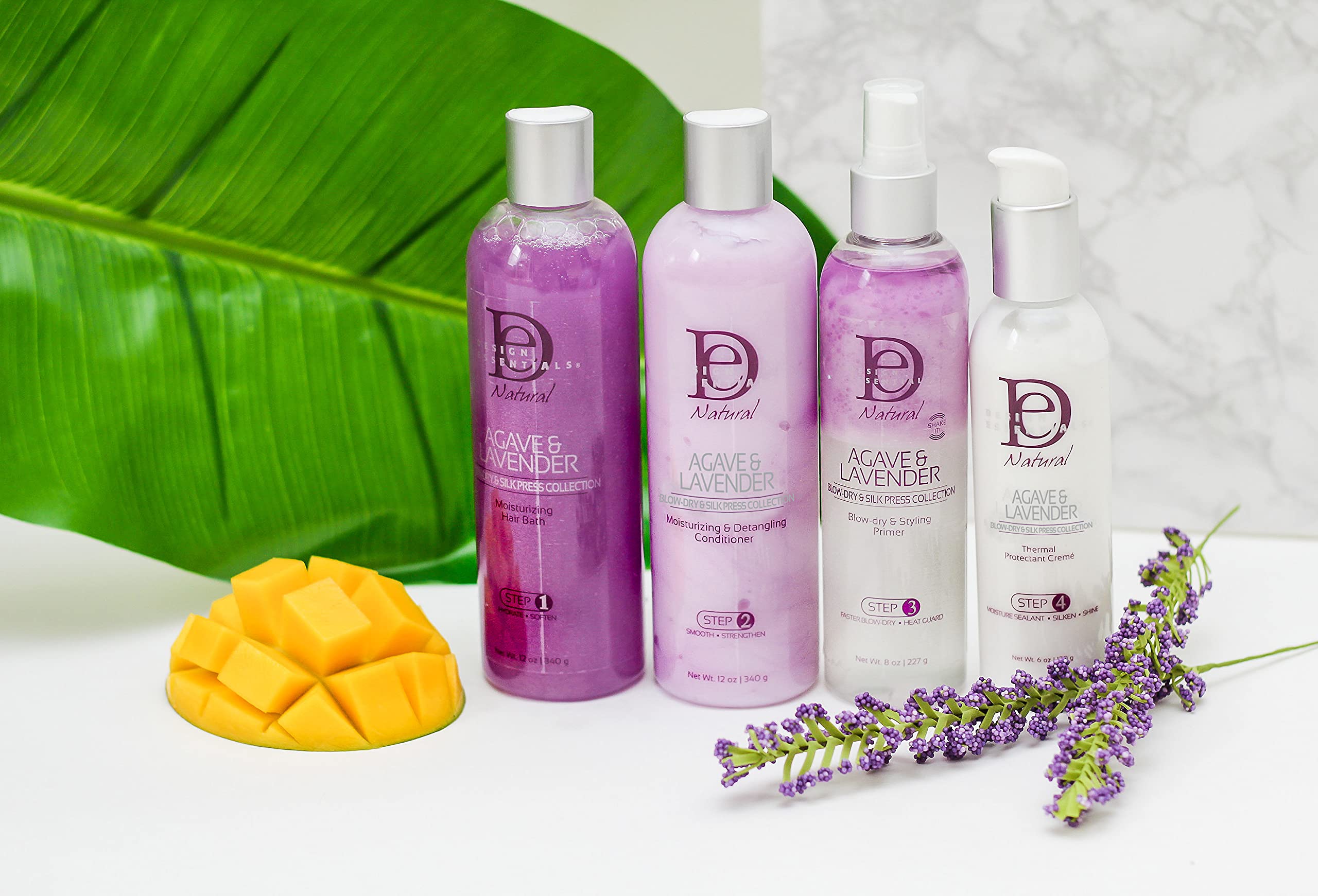 Design Essentials Agave Lavender Sulfate Free Moisturizing Shampoo Nourishing