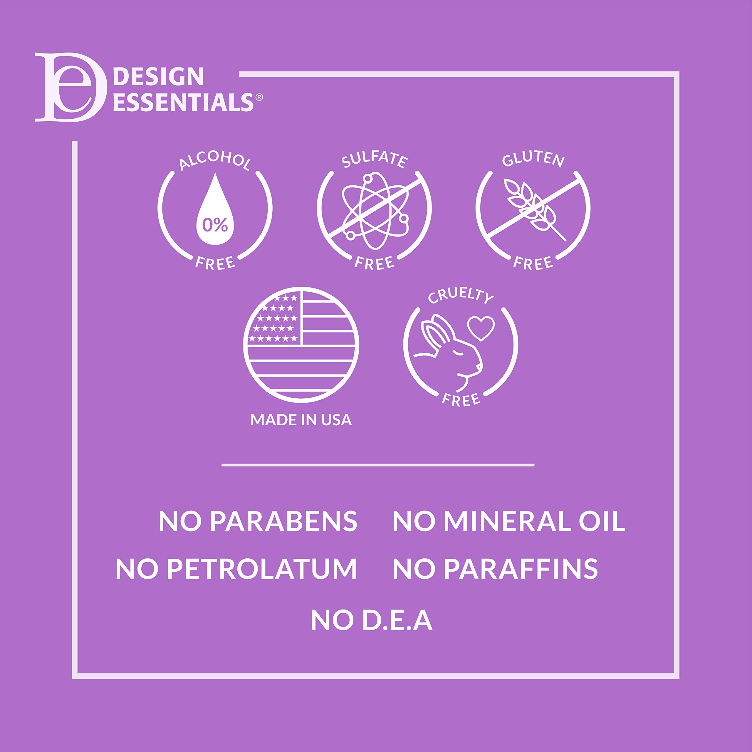 Design Essentials Agave Lavender Moisturizing Blow Dry Styling Primer 8 oz