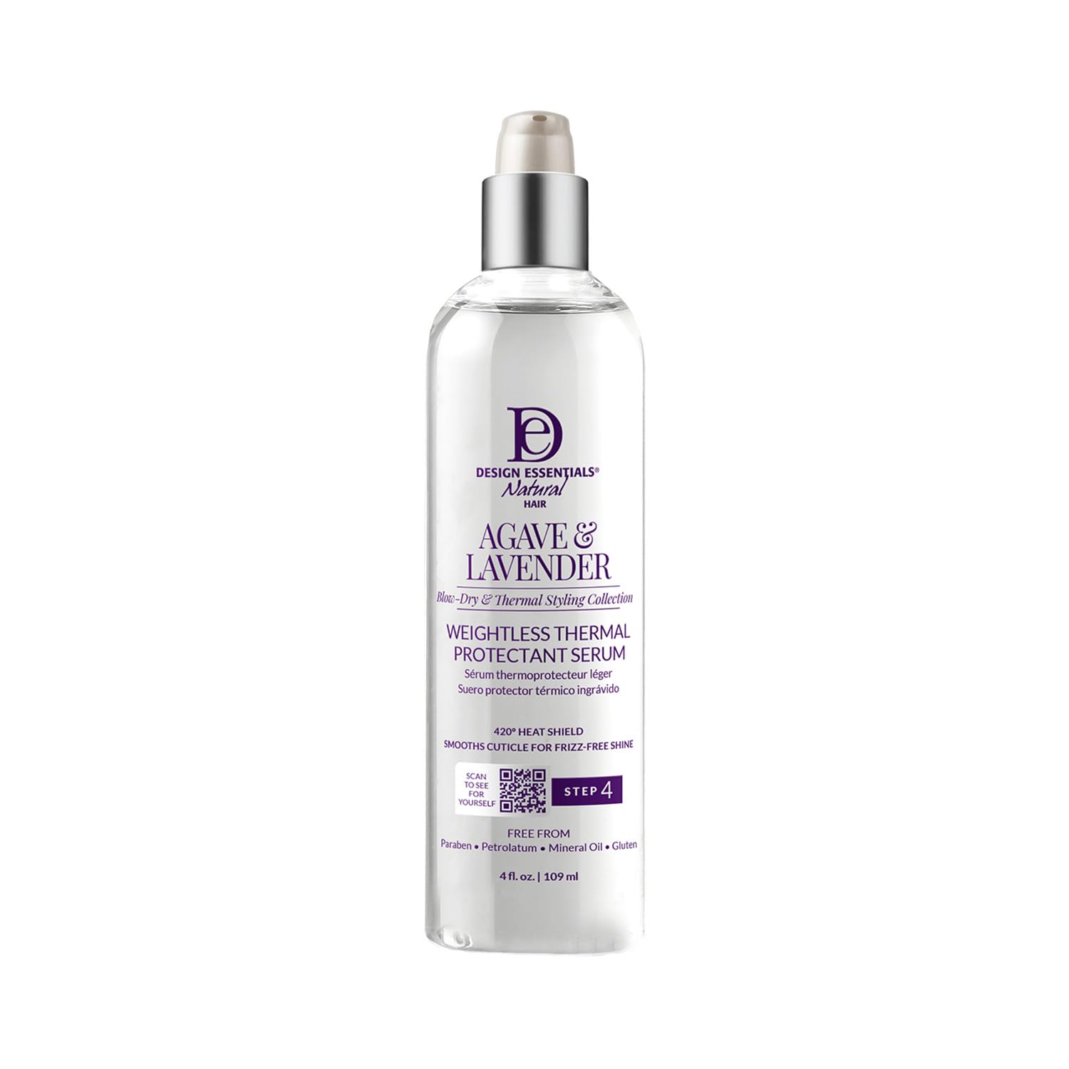 Design Essentials Natural Agave Lavender 4 Fl Oz