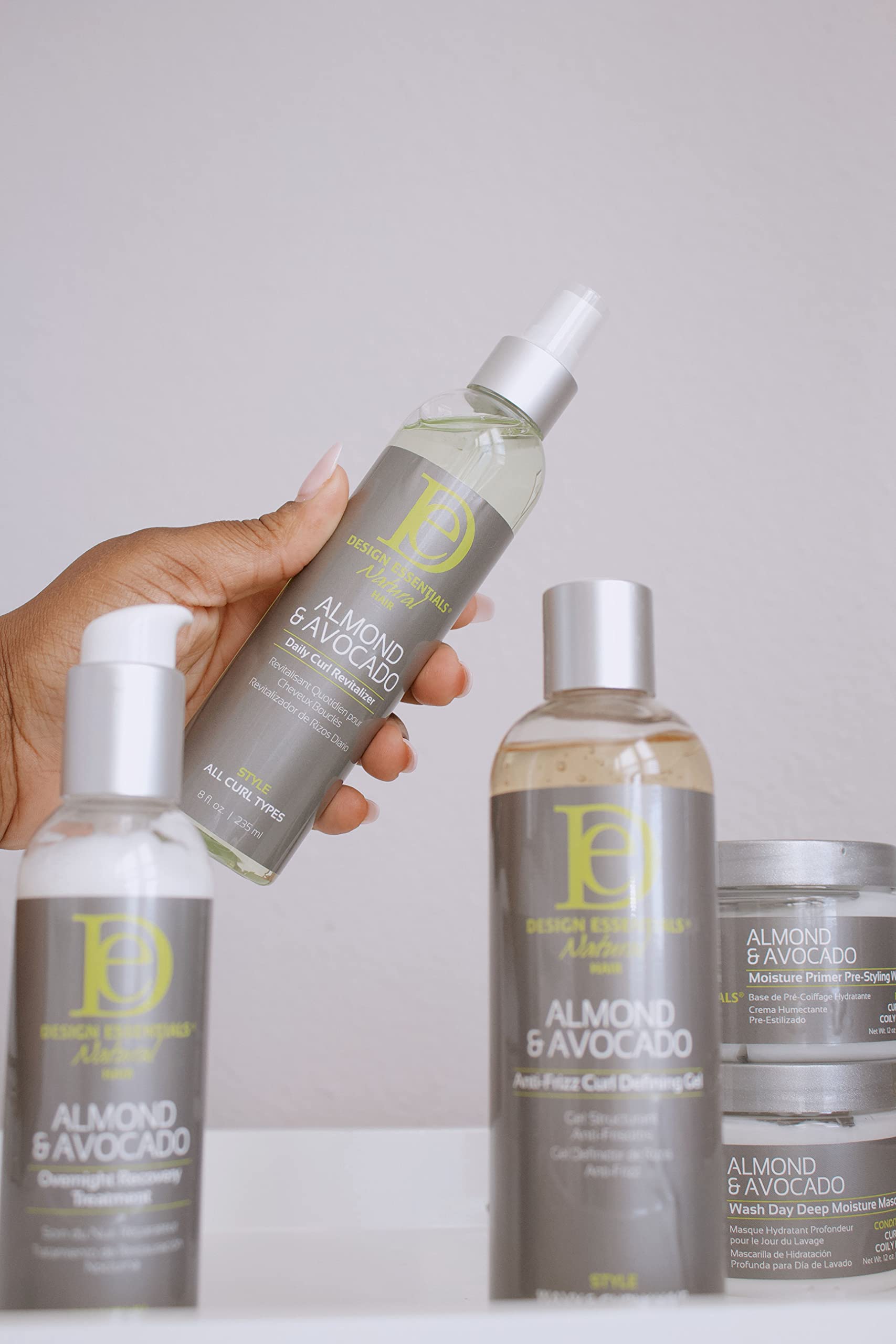 Design Essentials Natural Almond Avocado Daily Curl Revitalizer Pack of 1 8 oz