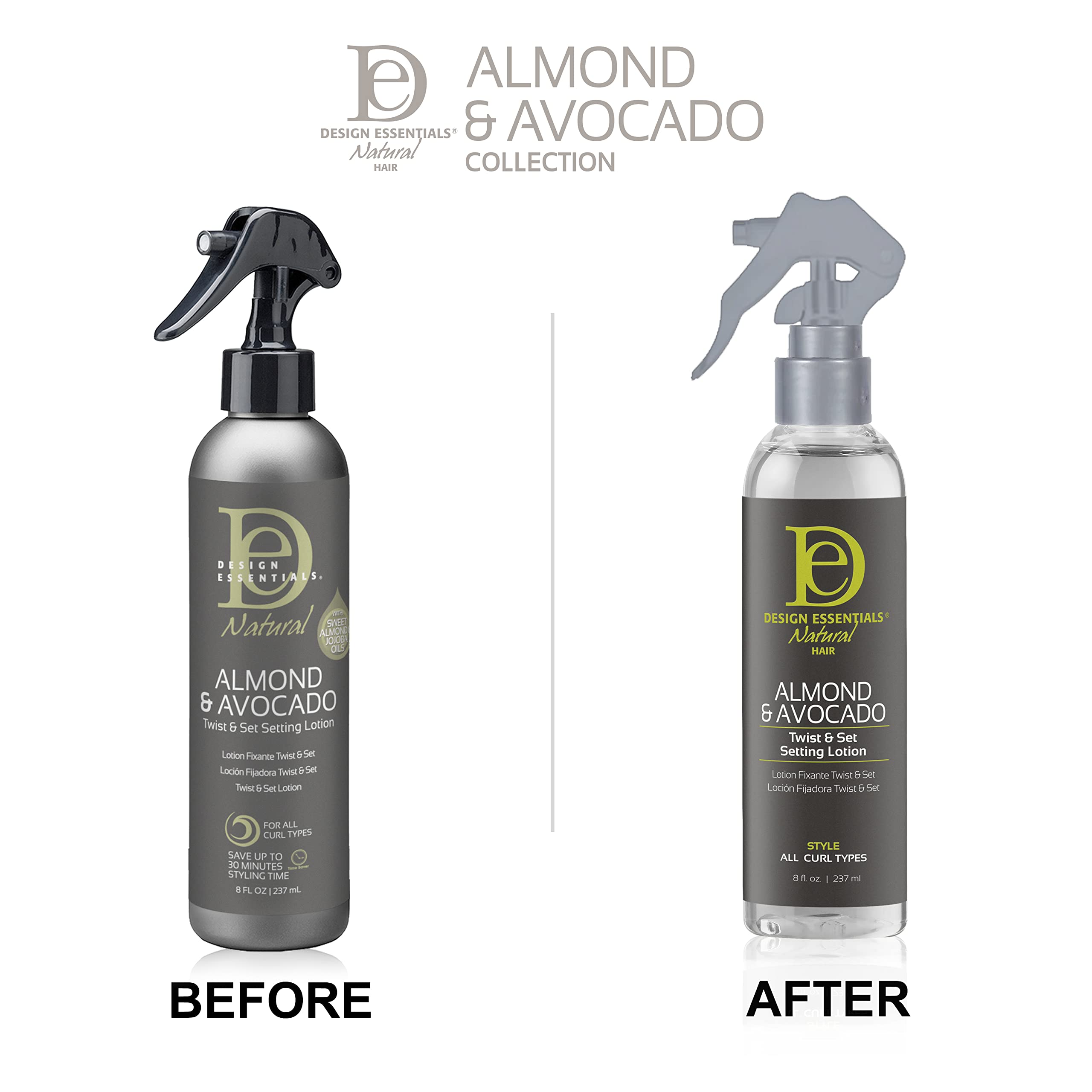 Design Essentials Natural Twist and Set Setting Lotion 8 Fl Oz 8 oz