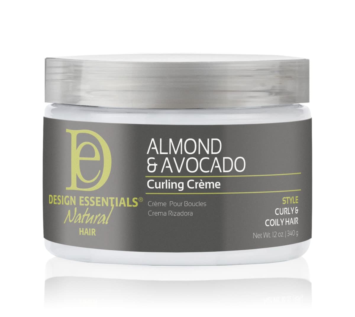 Design Essentials Almond Avocado Curling Crème Curl Defining Cream for Curly - Thumbnail 2