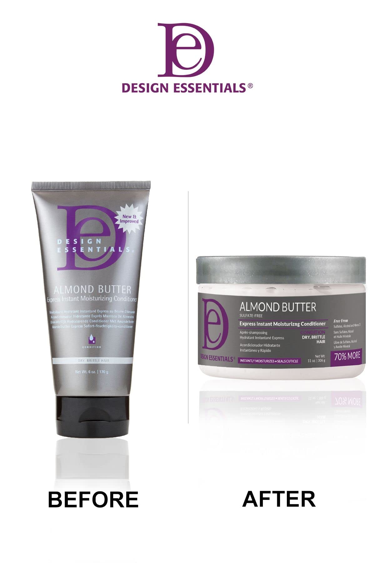 Design Essentials Almond Butter Express Instant Moisturizing Conditioner for - Thumbnail 3